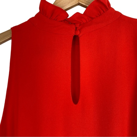 Elliatt x Anthropologie Ruffled Turtleneck Swing Dress - Picture 7 of 14